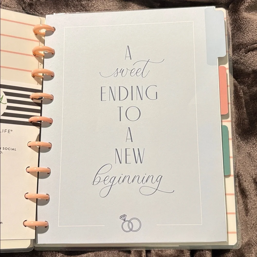 Always & Forever Floral Happy Notes Planner